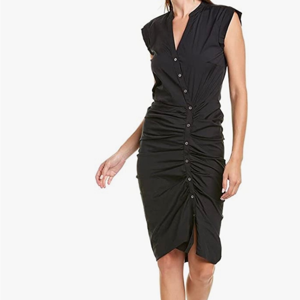 Brand New Veronica Beard Asymmetrical Rauched Dress